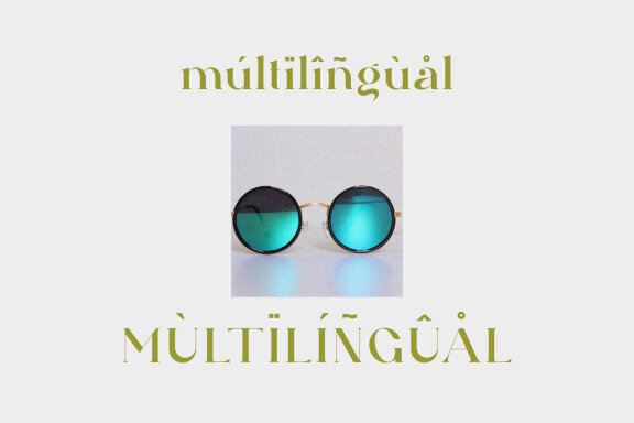 gitte unique ligature serif typeface