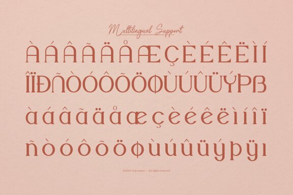 Noune | Modern Serif Font