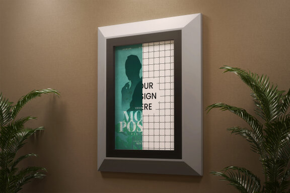 Movie Poster on Cinema Mockups
