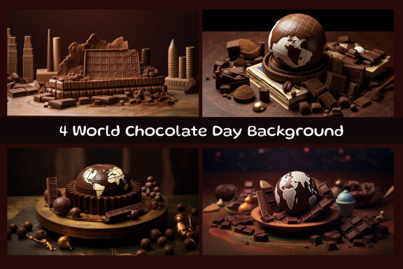 World Chocolate Day Background