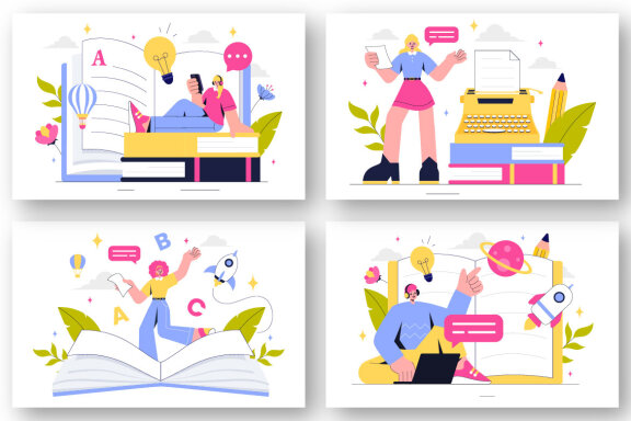 8 Creative Storytelling Process Illustration