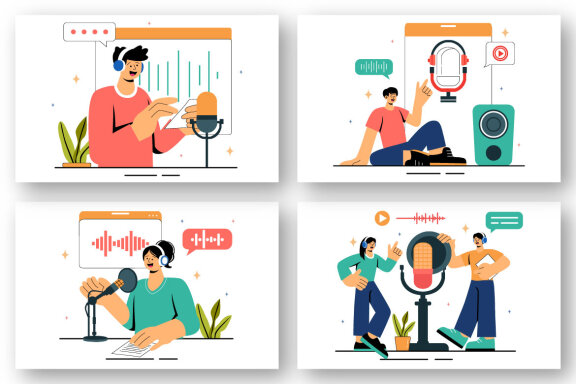 9 Dubbing and Voice Acting Illustration