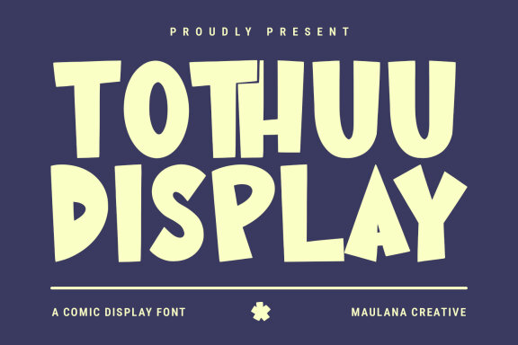 Tothuu Comic Display Font