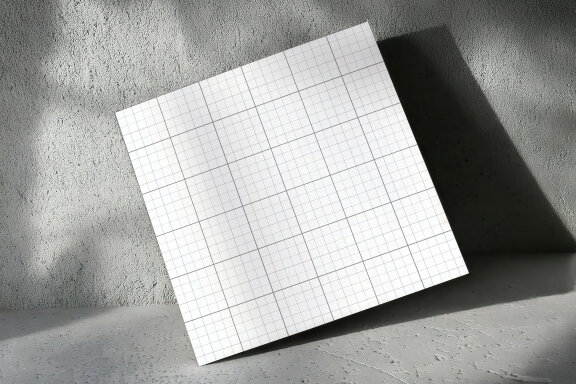 Square Brochure with Shadow Mockups