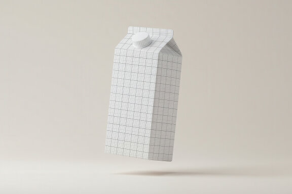 Floating Tetra Packaging Multipurpose Mockups