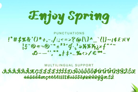 Enjoy Spring