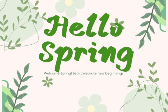 Enjoy Spring