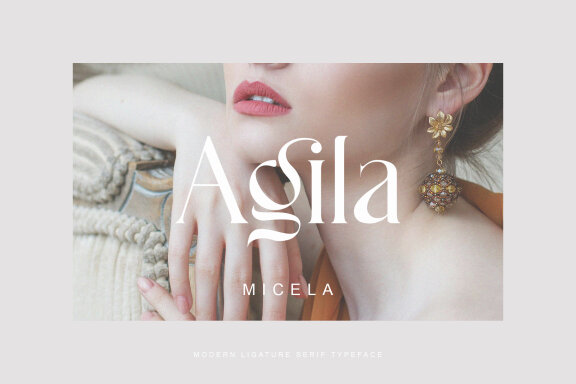 VINSTA Ligature Serif Typeface