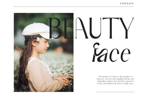 gifan unique serif typeace