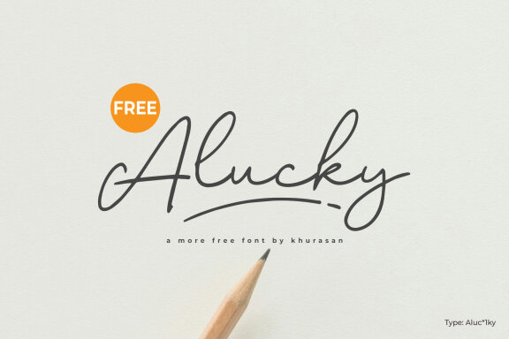 Alucky FREE Script Font
