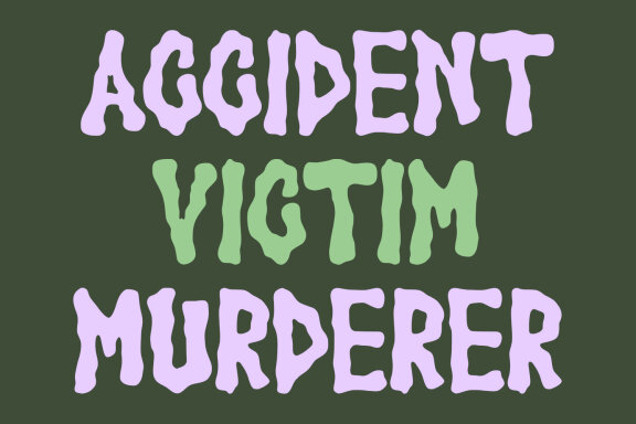 Toxcyde Experimental Display Font