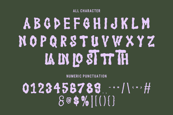 Toxcyde Experimental Display Font