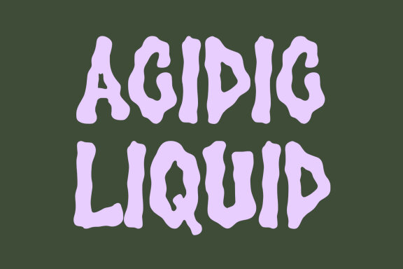 Toxcyde Experimental Display Font
