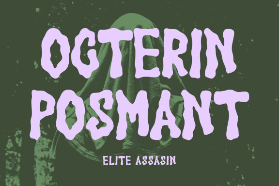 Toxcyde Experimental Display Font