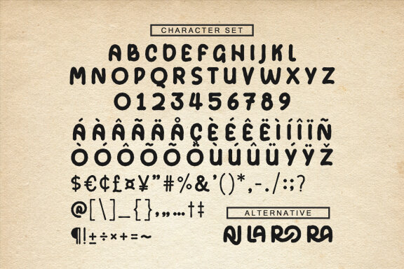 Clatro V60 Handmade Headline Titling Display Font