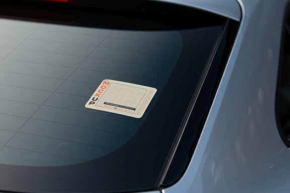 Sticker on Car Mockup