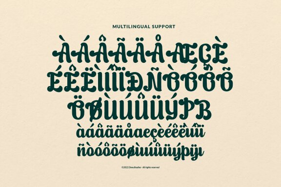 Moods Hitage | Retro Bold Script