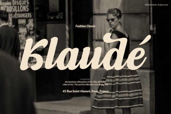 Moods Hitage | Retro Bold Script