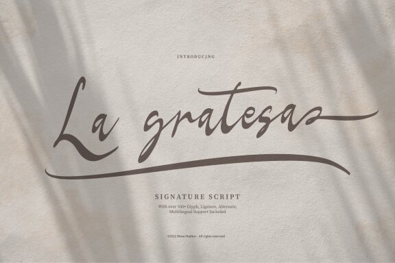 La gratesa | Signature Script