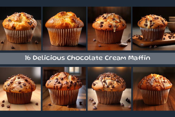 Delicious Chocolate Cream Maffin