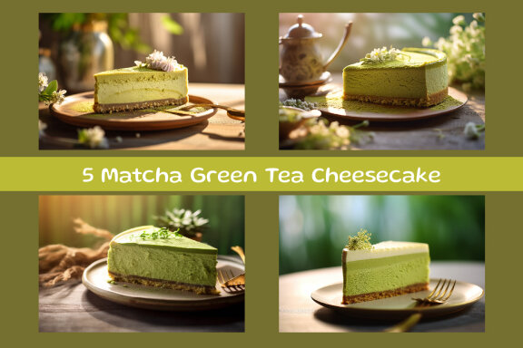 Matcha Green Tea Cheesecake