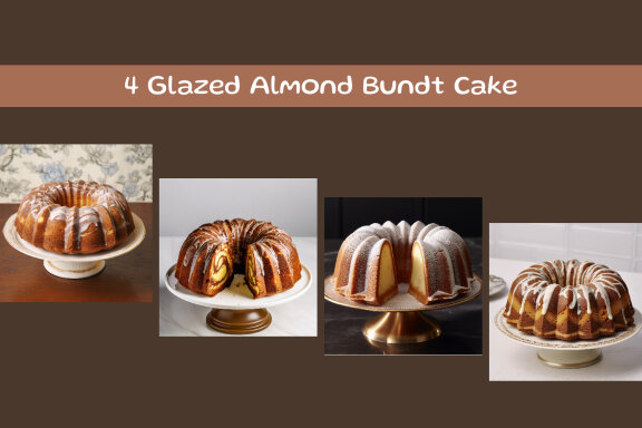 Glazed Almond Bundt Cake