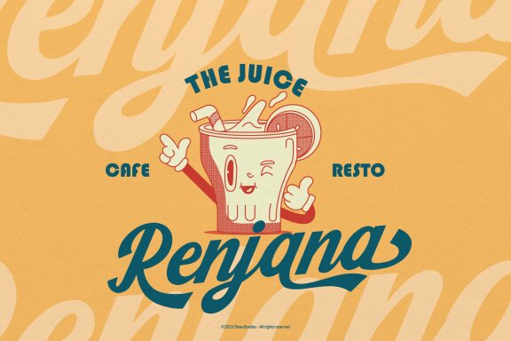 Naftaley Maryland | Retro Bold Script