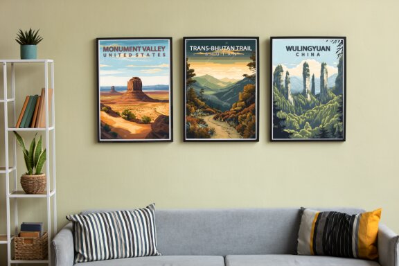 Beautiful Places Travel Poster Bundle