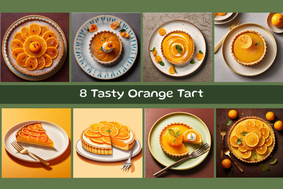 Tasty Orange Tart
