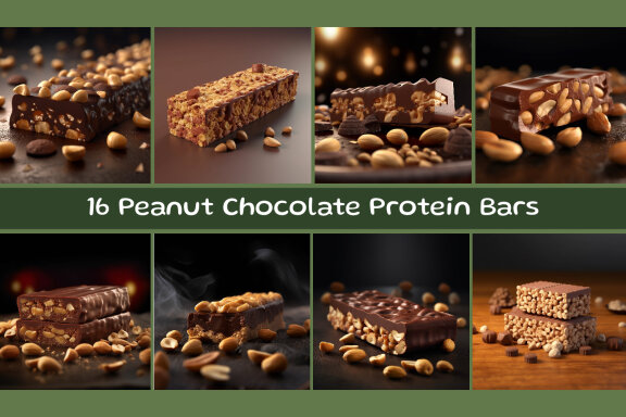 Peanut Chocolate Protein Bars