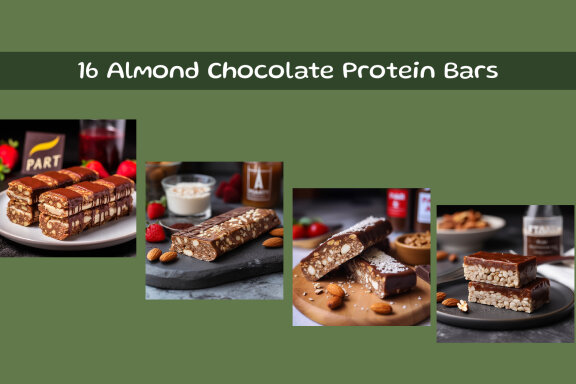 Almond Chocolate Protein Bars