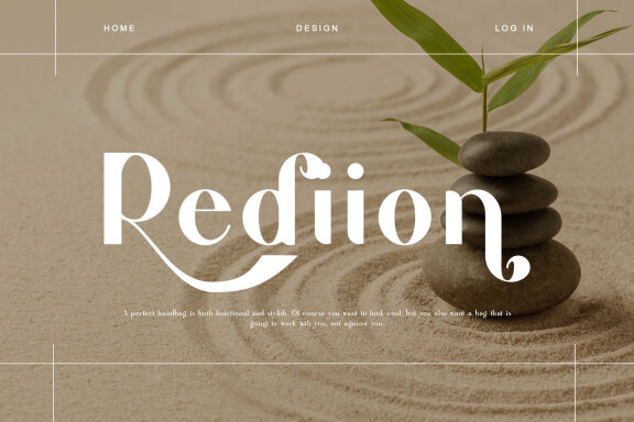 The beach unique sans serif typeface