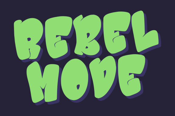 Alorezt Cool Graffiti Display Font