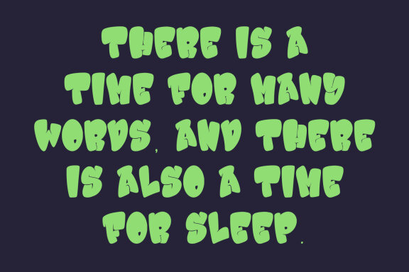 Alorezt Cool Graffiti Display Font