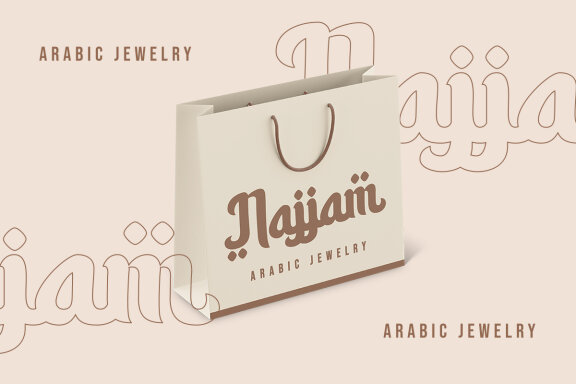 Haliya - Arabic Font Style Typeface
