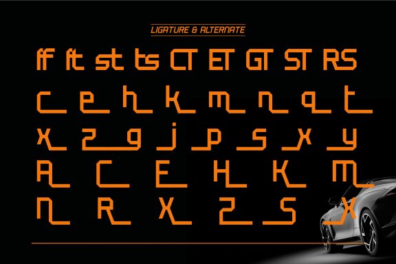 Zaegers | Race Display Font