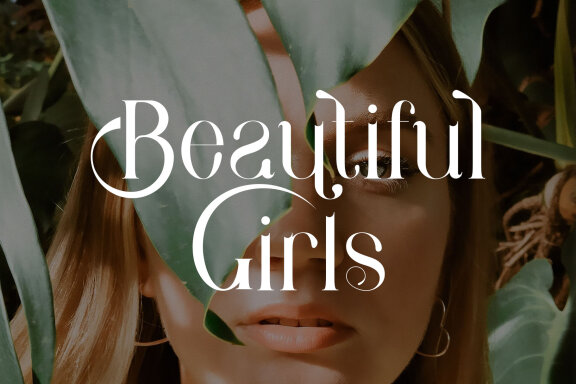 Gallits Ligature Serif Typeface