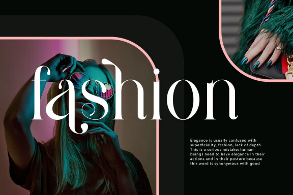 Gallits Ligature Serif Typeface