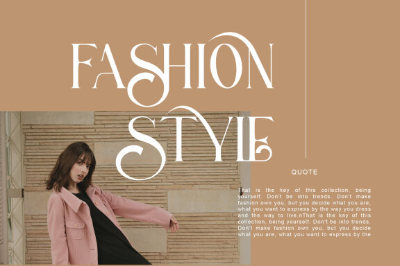 SALINCA Unique Serif Typeface