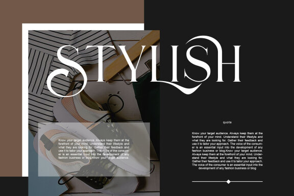 SALINCA Unique Serif Typeface