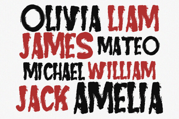 Blaked Lion Display Brush Font