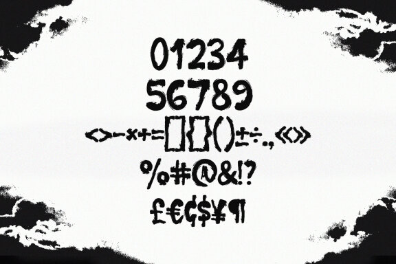 Blaked Lion Display Brush Font