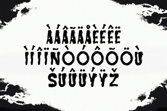 Blaked Lion Display Brush Font