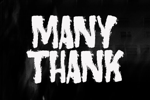 Blaked Lion Display Brush Font