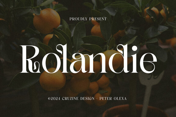 Rolandie Romantic Serif