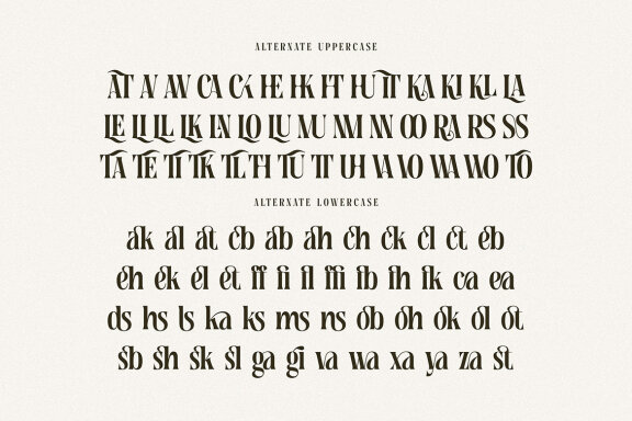 Tersakiti Elegant Modern Serif