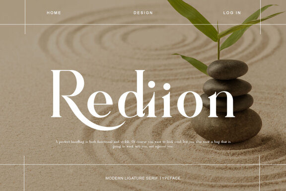 Meiya Ligature Serif Typeface