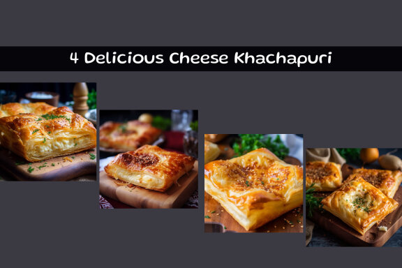 Delicious Cheese Khachapuri