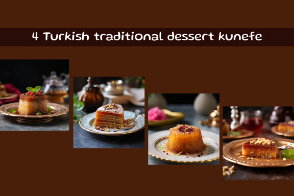  Turkish traditional dessert kunefe