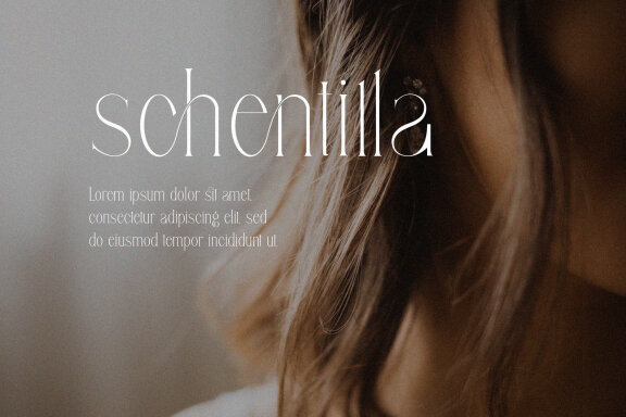 Gllifan unique ligature serif